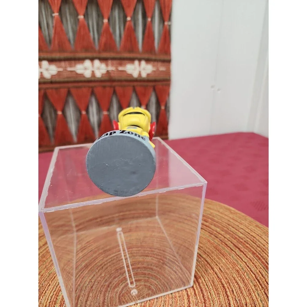 ZZ Robot Bobblehead Toy Mascot Of Zap Zone Promotional Giveaway 5.5 Inch